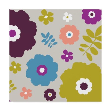 Trademark Fine Art Nicole Ketchum 'Sweet Floral Iii' Canvas Art, 18x18 WAG04291-C1818GG